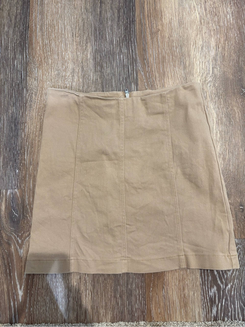 Mahina Tan Mini Skirt
